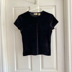 Vintage Velvet Top Size S